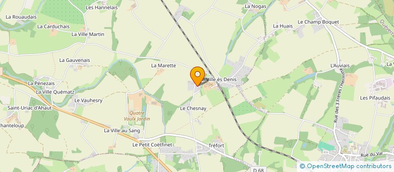 localisation de l'entreprise MONSIEUR JEAN HUBERT  CORSEUL