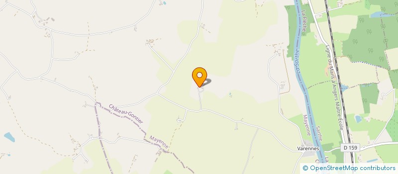 localisation de l'entreprise MONSIEUR JEAN HUBERT  SAINT-DENIS-D'ANJOU