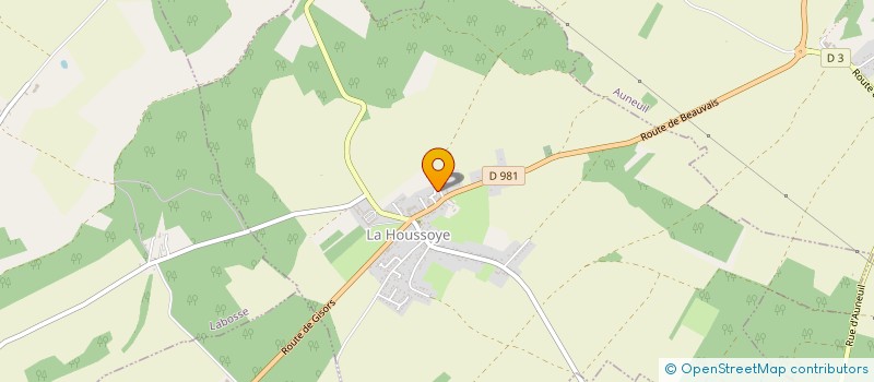 localisation de l'entreprise MONSIEUR JEAN-HUBERT DELAMARRE  LE VAUROUX