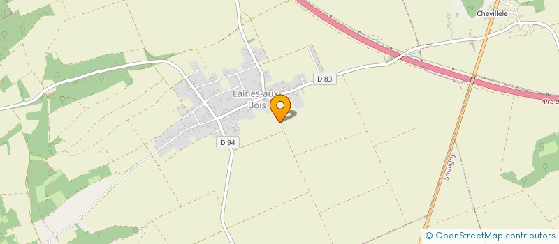 localisation de l'entreprise MONSIEUR JEAN HUBERT VESSERON  LAINES-AUX-BOIS