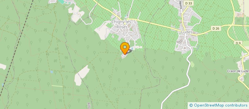 localisation de l'entreprise MONSIEUR JEAN HUBIER  SACY