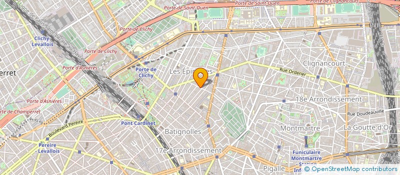 localisation de l'entreprise MONSIEUR JEAN HUET  PARIS