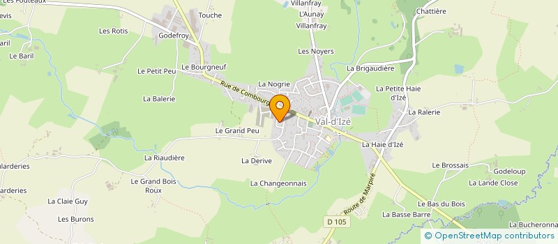 localisation de l'entreprise MONSIEUR JEAN HUET à VAL-D'IZE