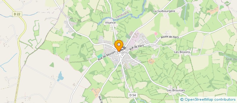 localisation de l'entreprise MONSIEUR JEAN HUGUEROT à CHANU