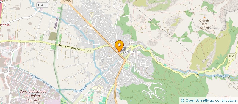 localisation de l'entreprise MONSIEUR JEAN-HUGUES BATTINI  GEMENOS