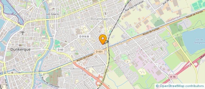 localisation de l'entreprise MONSIEUR JEAN-HUGUES BLEHAUT à DUNKERQUE