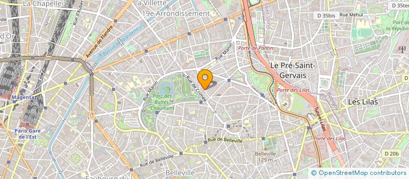 localisation de l'entreprise MONSIEUR JEAN-HUGUES BRETIN  PARIS