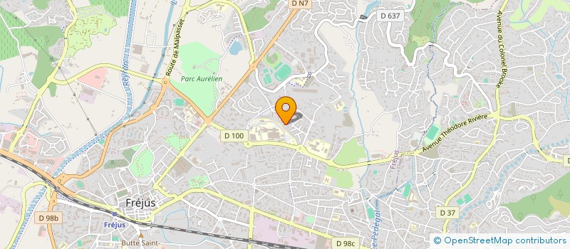 localisation de l'entreprise MONSIEUR JEAN-HUGUES GUERBOIS à FREJUS