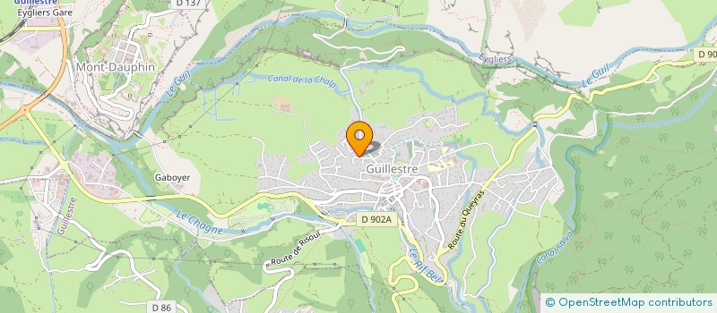 localisation de l'entreprise MONSIEUR JEAN-HUGUES MARCHESE  GUILLESTRE