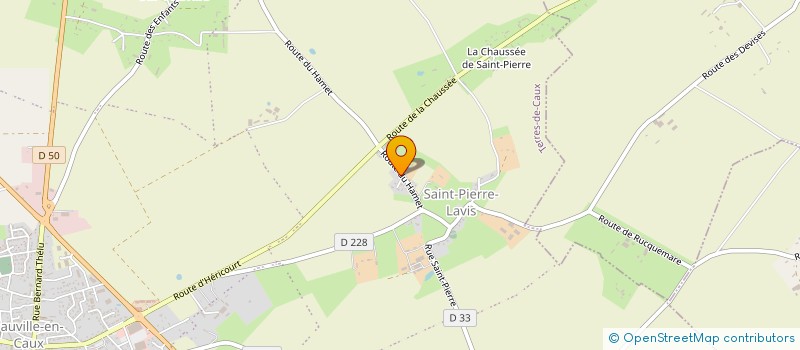 localisation de l'entreprise MONSIEUR JEAN-HUGUES POLET  YEBLERON