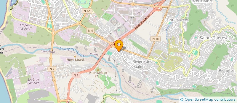 localisation de l'entreprise MONSIEUR JEAN-HUGUES RENE  LE PORT