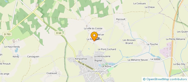 localisation de l'entreprise MONSIEUR JEAN HUGUET à PLUMAUDAN