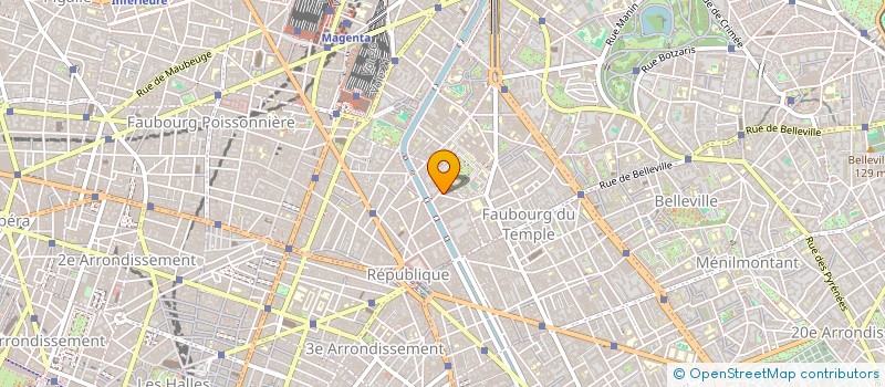 localisation de l'entreprise MONSIEUR JEAN HUGUET à PARIS