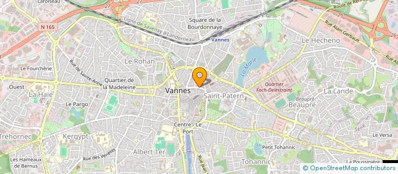 localisation de l'entreprise MONSIEUR JEAN HULEN à VANNES