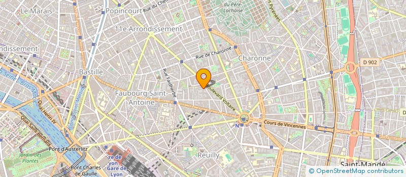 localisation de l'entreprise MONSIEUR JEAN HULIN  PARIS