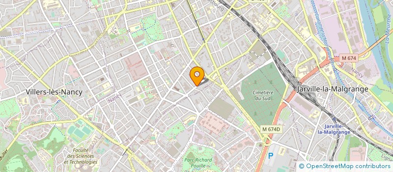 localisation de l'entreprise MONSIEUR JEAN HUMBLOT  NANCY