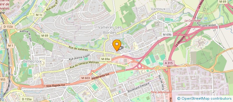 localisation de l'entreprise MONSIEUR JEAN HUMEAU à METZ