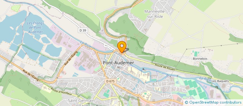 localisation de l'entreprise MONSIEUR JEAN HUOR à PONT-AUDEMER