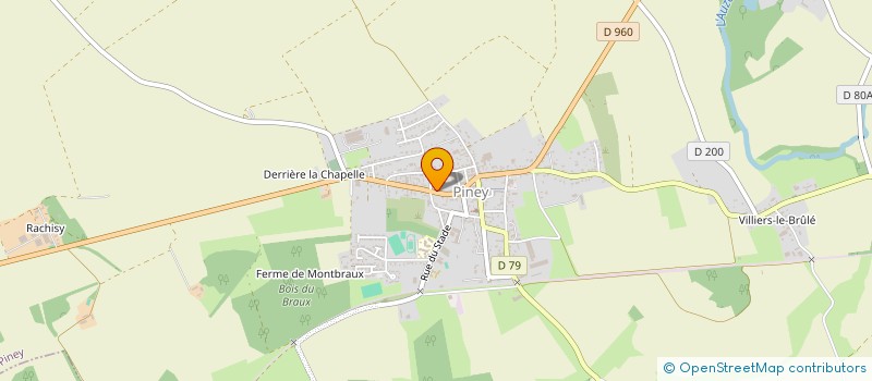 localisation de l'entreprise MONSIEUR JEAN HUOT  PINEY