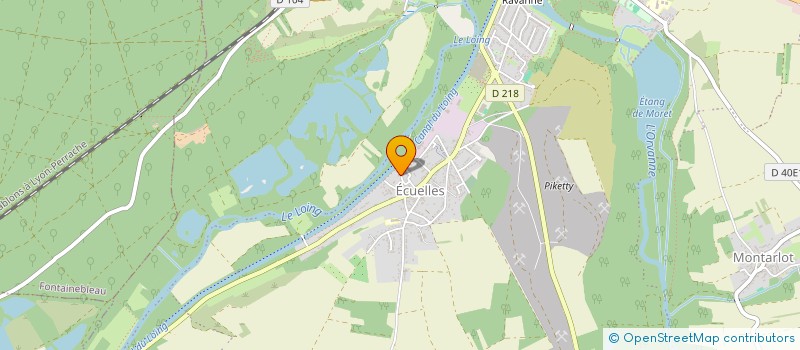 localisation de l'entreprise MONSIEUR JEAN ICHALLALENE  MORET-LOING-ET-ORVANNE