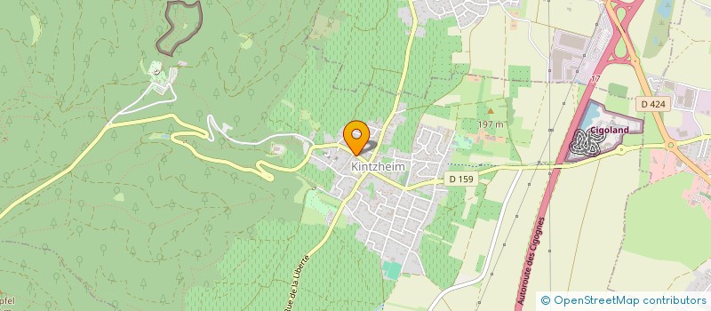 localisation de l'entreprise MONSIEUR JEAN ICHTER  KINTZHEIM