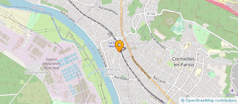 localisation de l'entreprise MONSIEUR JEAN ILLION  FRETTE SUR SEINE (LA)