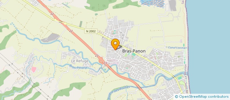localisation de l'entreprise MONSIEUR JEAN IMOUCHA à BRAS-PANON