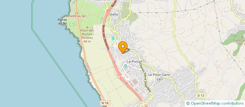 localisation de l'entreprise MONSIEUR JEAN INFANTE  SAINT-LEU