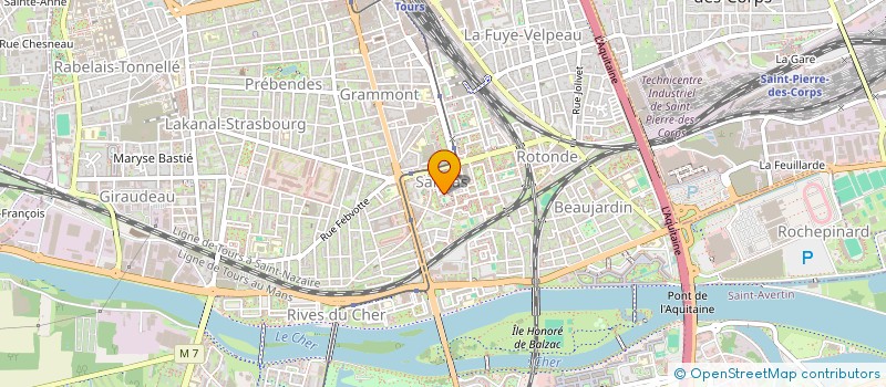 localisation de l'entreprise MONSIEUR JEAN INGOM  ISSOUK  TOURS