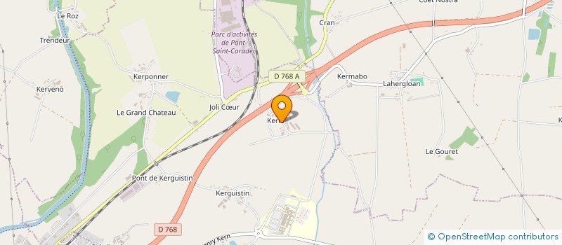 localisation de l'entreprise MONSIEUR JEAN INIGUES  NOYAL-PONTIVY