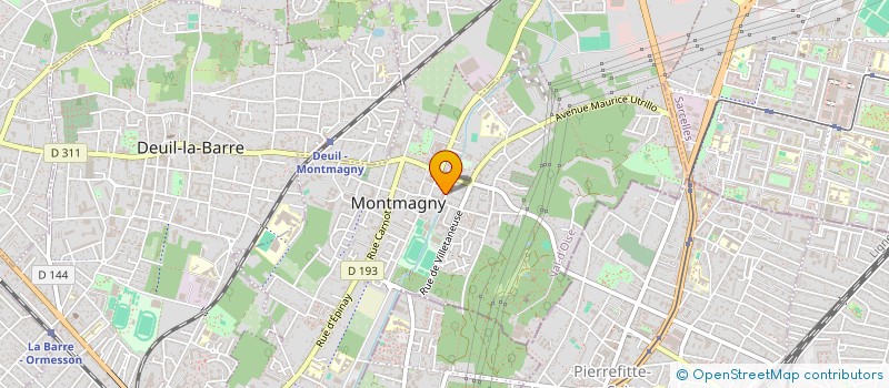 localisation de l'entreprise MONSIEUR JEAN INNOCENT à MONTMAGNY