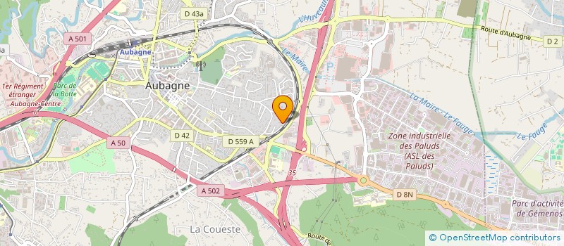 localisation de l'entreprise MONSIEUR JEAN INNOCENTI à AUBAGNE