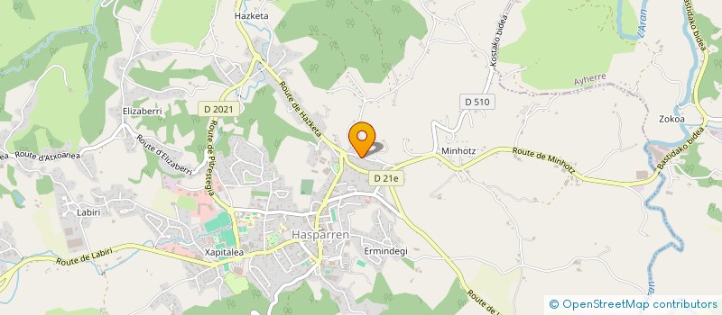 localisation de l'entreprise MONSIEUR JEAN IPUY  HASPARREN