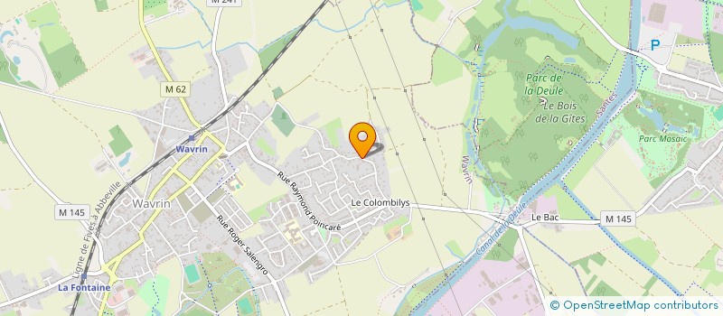 localisation de l'entreprise MONSIEUR JEAN ISBLET  WAVRIN