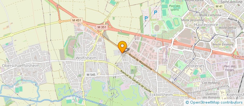 localisation de l'entreprise MONSIEUR JEAN ISNARD  ECKBOLSHEIM