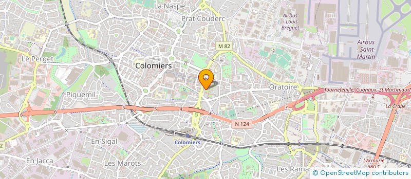 localisation de l'entreprise MONSIEUR JEAN ISSANCHOU à COLOMIERS