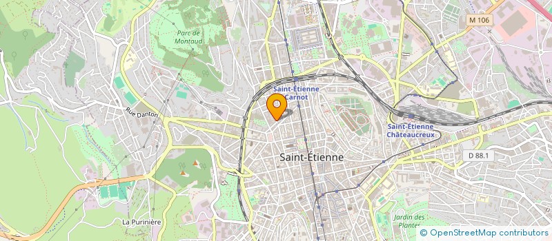 localisation de l'entreprise MONSIEUR JEAN ISSARTEL  SAINT-ETIENNE