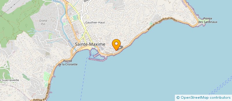 localisation de l'entreprise MONSIEUR JEAN ISTCHENKO à SAINTE-MAXIME