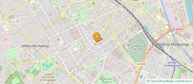 localisation de l'entreprise MONSIEUR JEAN IUNG  NANCY