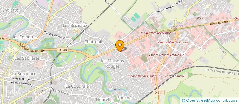 localisation de l'entreprise MONSIEUR JEAN IZAMBARD à NIORT