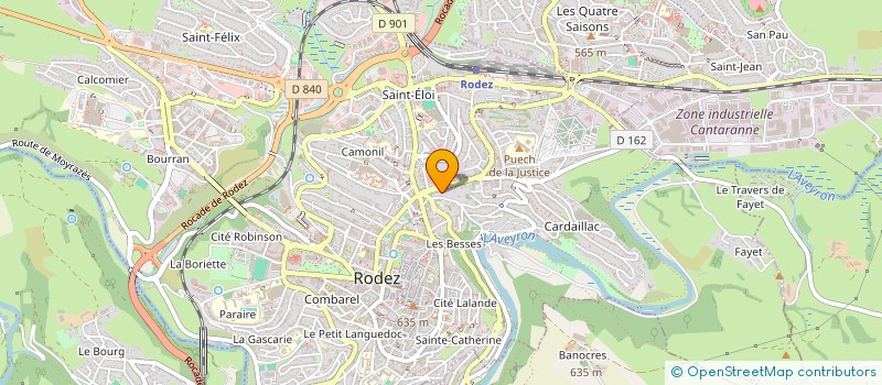 localisation de l'entreprise MONSIEUR JEAN JABBOUR à RODEZ