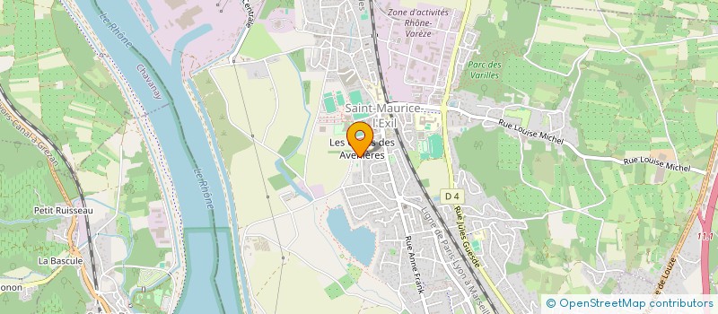 localisation de l'entreprise MONSIEUR JEAN JABOULET  SAINT-MAURICE-L'EXIL