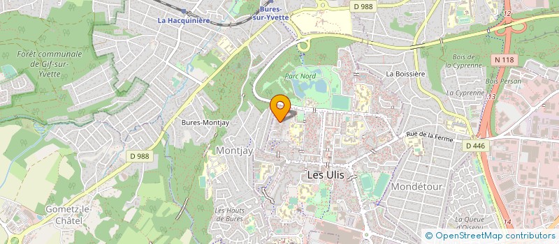 localisation de l'entreprise MONSIEUR JEAN-JACK MIGNON à LES ULIS