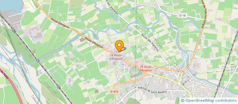 localisation de l'entreprise MONSIEUR JEAN JACKEL  CAVAILLON