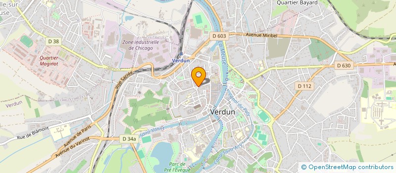 localisation de l'entreprise MONSIEUR JEAN JACQUES  VERDUN