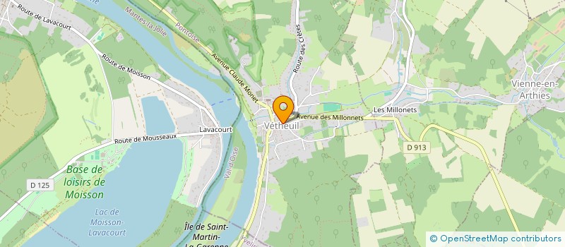 localisation de l'entreprise MONSIEUR JEAN-JACQUES ALBOLD  VETHEUIL