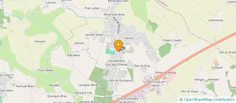 localisation de l'entreprise MONSIEUR JEAN-JACQUES ALIX  SAINT-THONAN