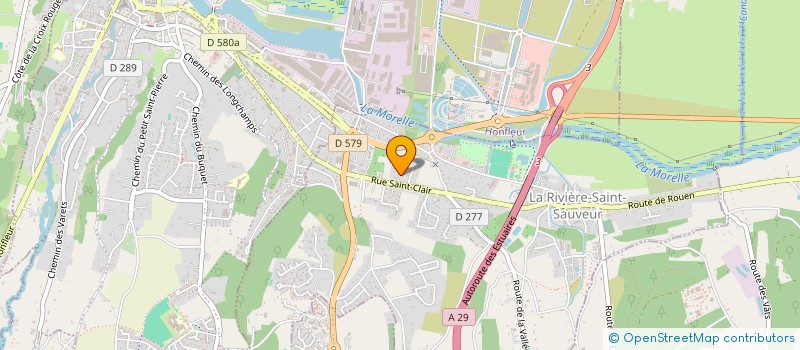 localisation de l'entreprise MONSIEUR JEAN-JACQUES ALLEAUME  LA RIVIERE-SAINT-SAUVEUR