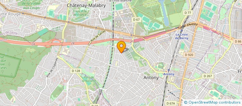 localisation de l'entreprise MONSIEUR JEAN-JACQUES ANDRE à ANTONY