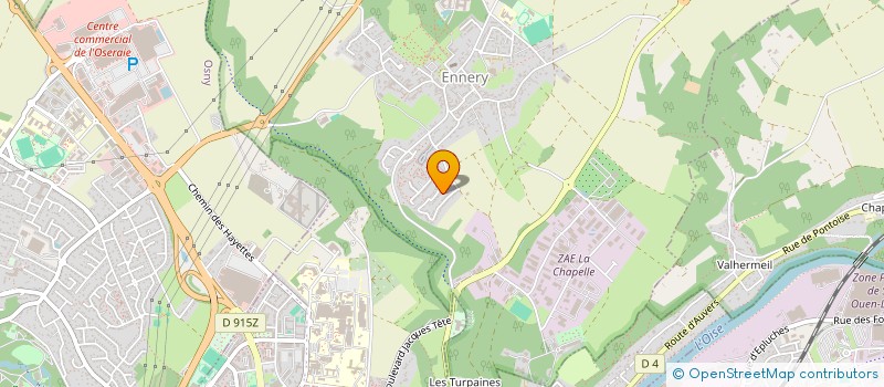 localisation de l'entreprise MONSIEUR JEAN JACQUES ARMATI  ENNERY